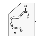 8871760C10 - : Front AC Tube for Toyota: Land Cruiser Image