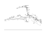 2103309607 - Front Axle: Transverse Control Arm for Mercedes-Benz Image