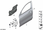 41008491727 - Bodywork: Door Front Left for BMW Image