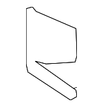 18207571002 - Exhaust: Converter &amp; Pipe Bracket for BMW: 335d, 335i, 335i xDrive, 335is, 335xi Image