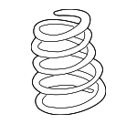 481311N550 - Suspension: Spring for Toyota: Prius Image