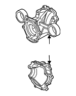 15792641 - Universals &amp; Rear Axle: Carrier Case for Saturn: Vue Image