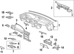 61160SM4A00ZZ - : Hanger for Honda Image
