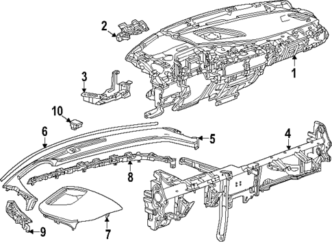 Headlamp Components for 2024 Acura ZDX #1