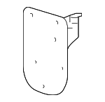 862110C020 - Electrical: Receiver Bracket for Toyota: Sequoia, Tundra Image