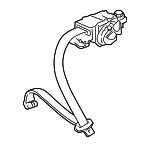 4827SJAA04ZA - Electrical: Center Seat Belt for Acura Image