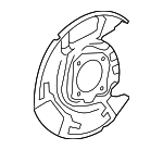 47782AK010 - : Splash Shield for Toyota: Tacoma Image