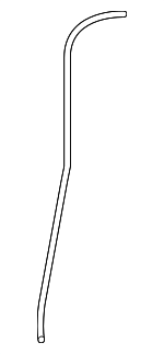 4320501 - : Vacuum Hose for Porsche: 718 Boxster, 718 Cayman, 911, Boxster, Cayman Image