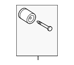 T4N16376 - : Rear Bracket Damper for Jaguar: XE Image