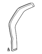 6786148010 - Body: Weatherstrip for Lexus: RX300 Image