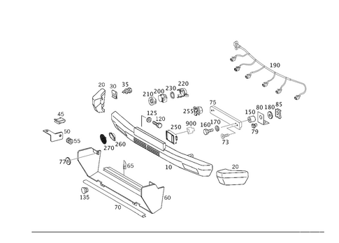 Front Bumper for 2013 Mercedes-Benz G550 #0