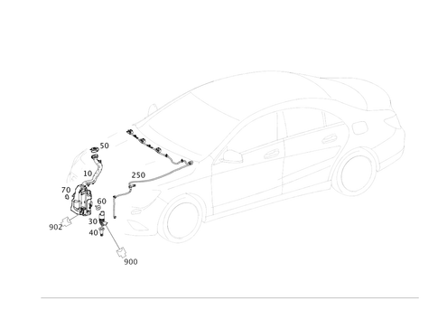 Windshield Washer for 2019 Mercedes-Benz CLA 250 #0