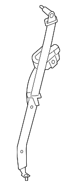 6L8Z78611B69AAA - Electrical: Retractor Assembly for Ford: Escape | Mercury: Mariner Image