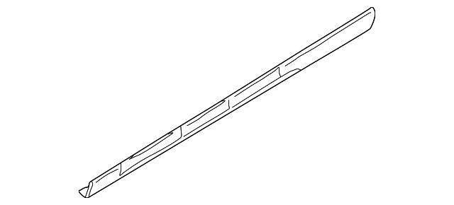 Rocker Molding - BMW (51712693225)