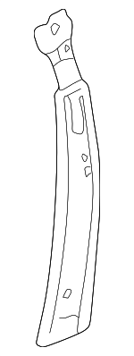 41218253750 - Body: Inner Pillar for BMW: 323i, 325i, 325xi, 328i, 330i, 330xi Image