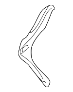 41218228243 - Body: Connector Plate for BMW: 323Ci, 323i, 325Ci, 325i, 325xi, 328Ci, 328i, 330Ci, 330i, 330xi, M3 Image