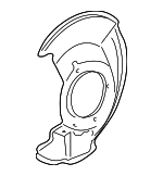 45255S9VA00 - : Splash Shield for Honda: Pilot Image