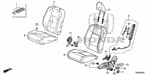 4810SB3000 - Interior/Bumper: C-CLIP SET, TRIM FASTENER (30 PIECES) for Honda Image