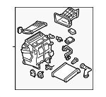 MR500395 - HVAC: Evaporator Assembly for Mitsubishi: Montero Image