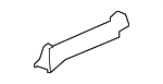 6977A525XA - Body: Track End Cover for Mitsubishi Image