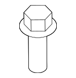 MS240188 - Body: Seat Adjust Assembly Mount Bolt for Mitsubishi: Lancer, Mirage G4, Outlander, Outlander PHEV, Outlander Sport Image