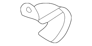 1J0411336D - Suspension: Suspension Stabilizer Bar Bracket for Audi Image