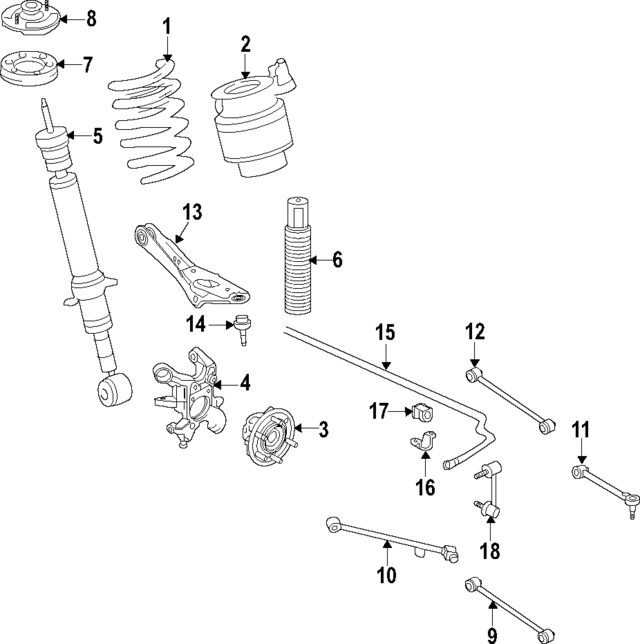 ASH1220 - Suspension: Shock Absorber for Ford Image