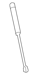 1C0827550G - Body: Support Cylinder for Volkswagen: Beetle Image