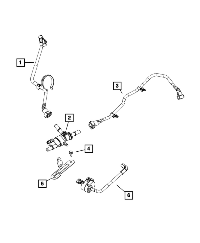 6511852AA - Emission Controls: Hex Head Screw And Washer for Mopar Image image