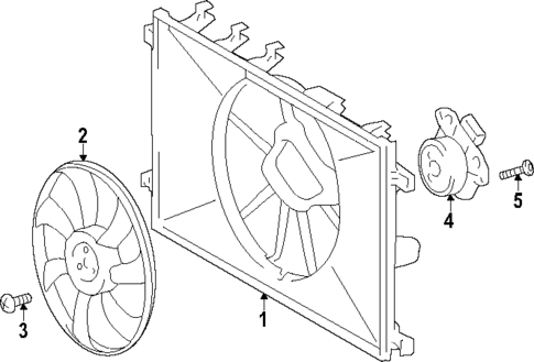 Cooling Fan for 2023 Toyota GR Corolla #0