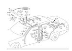 1246900325 - Covering and Lining: Trim for Mercedes-Benz Image