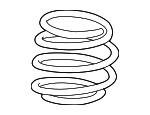 31335A878A8 - Suspension: Coil Spring for BMW Image