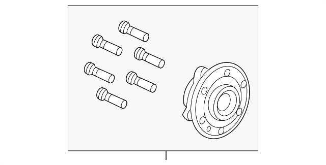 13549865 13549865 - High-Quality Hub Assembly for 2021-2025 GM | AutoNation Parts