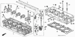 12204PJ7305 - Engine: GUIDE, VALVE (OVER SIZE) for Honda Image