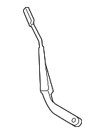 61617380753 - Body: Wiper Arm for Mini Image
