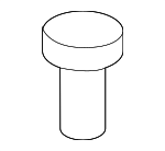 61667006063 - Body: Windshield Washer Pump Grommet for Mini: Cooper, Cooper Clubman, Cooper Countryman, Cooper Paceman, Countryman Image