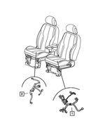 5139248AA - Electrical: Power Seat Wiring for Chrysler: PT Cruiser Image