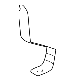 15072538 - Body: Bumper Cover Bracket for Chevrolet: Express 1500, Express 2500, Express 3500 | GMC: Savana 1500, Savana 2500, Savana 3500 Image