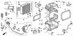 32147SF1003 - Body/Air Conditioning: CONNECTOR, DIODE (3P) for Honda Image