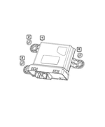 68492545AA - Electrical: Gateway Module for Mopar Image