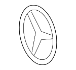 9981085009792 - Accessories: Deck Lid Emblem for Mercedes-Benz Image