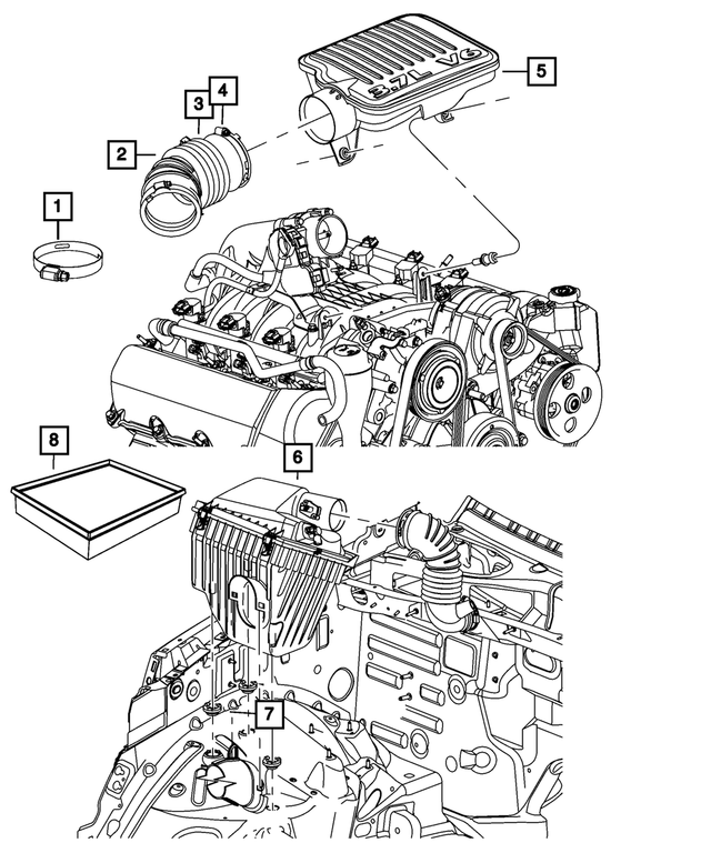 4880328AC - Fuel: Air Cleaner Resonator for Mopar Image
