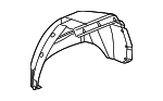 15246961 - Body: Wheelhouse Liner for Hummer: H3 Image