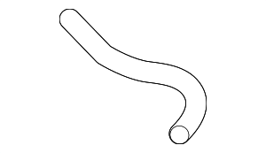 25411F2250 - : Upper Hose for Kia: Forte Image