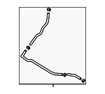 25450M6000 - : Overflow Hose for Kia Image