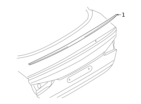Spoiler for 2025 Audi S5 Sportback #0