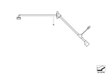 12517582251 - Engine Electrical System: Wiring Harness Transmission Dxc for BMW Image