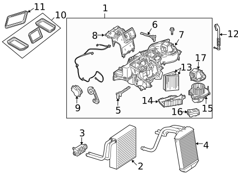 Motors, Core, Case & Related Components for 2010 Mercedes-Benz SLK55 AMG #0