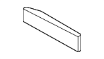 861143D000 - Body: Back Glass Insulator for Hyundai Image image