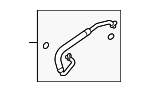 977632M000 - HVAC: Suction Hose for Hyundai: Genesis Coupe Image